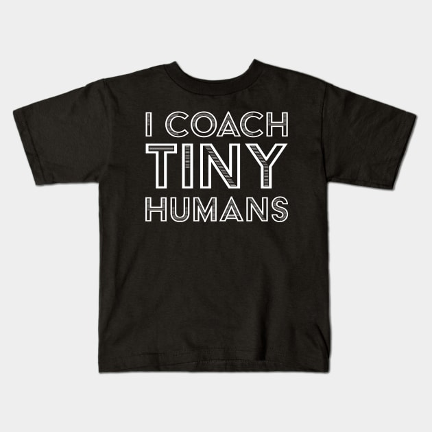Youth Football Coach Gift Football Player Kids T-Shirt by petervanderwalk